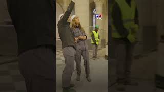 Dans les coulisses du chantier du siècle NotreDame de Paris le20h tf1 info [upl. by Greer260]