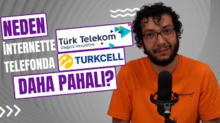 Neden İnternette Türk Telekom Telefonda Turkcell Daha Pahalı  Hakim Operatör Nedir [upl. by Nolrah]