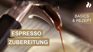 Espressozubereitung Unsere Expertentipps für den perfekten Espresso  roastmarket [upl. by Enimsay]