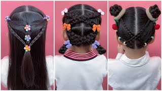 Cute Hairstyles for Little Girls2023  Kids Hairstyles That Any Parent Can Master [upl. by Barty902]