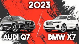 2023 BMW X7 vs 2023 Audi Q7  How Do They Compare [upl. by Aronas738]