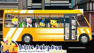 Canciones Infantiles  Las Ruedas del Autobús de Aeropuerto  Little Baby Bum en Español [upl. by Notsruht867]