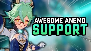 AWESOME 4 STAR SUPPORT F2P Sucrose Support amp DPS Build Guide Best Builds EXPLAINED Genshin Impact [upl. by Nivag752]