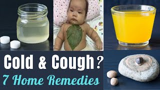 Baby Home Remedies for Cold amp Cough  7 Natural Home Remedies for 6M Babies  Fusion Cooking [upl. by Caniff]