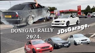 Donegal rally 2024  JDsGarage [upl. by Eenram996]