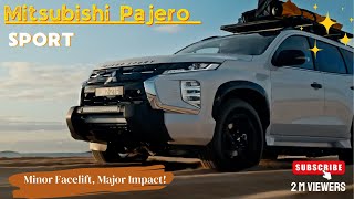 2025 Mitsubishi Pajero Sport Updates Subtle Changes Big Difference [upl. by Hiasi397]