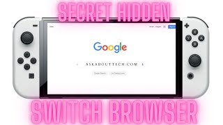 Nintendo Switch  How to Use Google Web Browser [upl. by Limhaj]