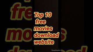 Top 10 free download movies free movies websites😱😱😱 intresting video viral [upl. by Yrogreg393]