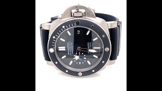 Panerai SUBMERSIBLE AMAGNETIC  AUTOMATIC  47MM Watch  PAM 1389 PAM01389 [upl. by Reuven]