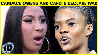 Cardi B And Candace Owens Get In Savage Social Media Battle [upl. by Lokkin]