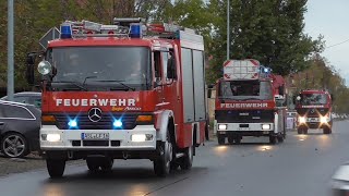 Brand nach mehreren Verpuffungen Einsatzübung Feuerwehr Stadt Aschersleben [upl. by Airrej]