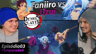 REACT Demon Slayer ep 03Season 4 O treinamento de Uzui [upl. by Gitlow514]