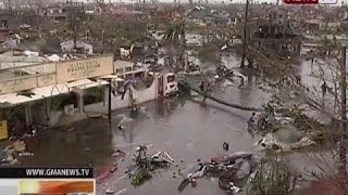 NTG Bayan ng Palo Leyte halos mabura na sa mapa sa tindin ng hagupit ni Yolanda [upl. by Pessa]