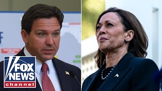 Gov DeSantis fires back at Kamala Harris Its not about you [upl. by Rior]