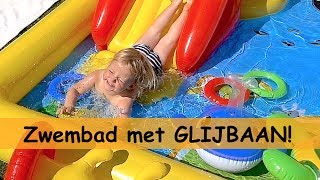 ZWEMBAD iN TUiN   Bellinga Family Vlog 676 [upl. by Albur]