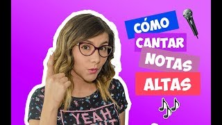 CÓMO CANTAR NOTAS ALTAS  Clases de Canto  Gret Rocha [upl. by Lonee]