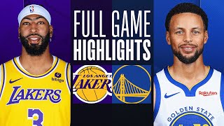 LAKERS at WARRIORS  NBA PRESEASON FULL GAME HIGHLIGHTS  October 7 2023 [upl. by Netaf]