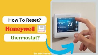 How to reset your Honeywell thermostat  How To Fix a Blank Honeywell Thermostat [upl. by Barger]