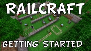 Railcraft Getting Started [upl. by Imer885]