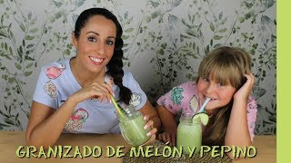 GRANIZADO DIURÉTICO DE MELÓN ¡DELICIOSO  RECETAS SANAS [upl. by Grassi425]