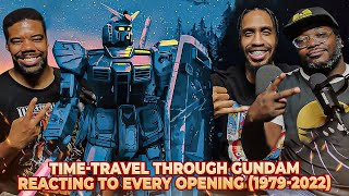 TimeTravel Through Gundam Reacting to Every Opening 19792022 [upl. by Couture]