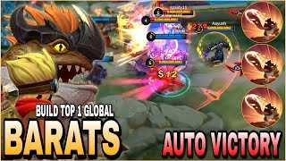 Barats Best Build 2023  Insane Damage  Build Top 1 Global Barats  MLBB [upl. by Maryanne]