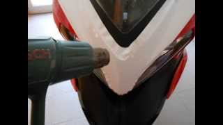 Applicazione grafica adesiva su Ducati Multistrada 1200  Vulturbike [upl. by Yriek]