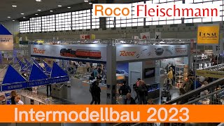 Roco  Fleischmann Spur N HO  Neues von der Intermodellbau 2023 [upl. by Dich]