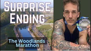 Sub 30000⁉️The Woodlands Marathon 2023  EPIC [upl. by Timus]