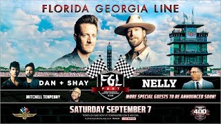 Florida Georgia Line Headlines 2019 FGL Fest at IMS [upl. by Hanaj]