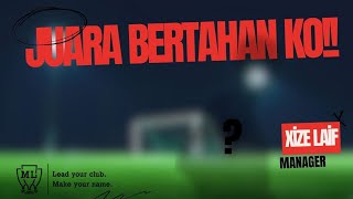 MENGALAHKAN JUARA BERTAHAN ITU SULIT [upl. by Atisusej6]