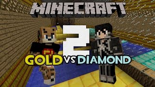 Minecraft Gold vs Diamond Race V2  Altın Çocuk Yine Sahalarda [upl. by Enomor]