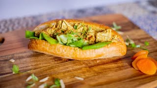 Quick And Easy Coronation Chicken Sandwich Recipe [upl. by Avonasac]