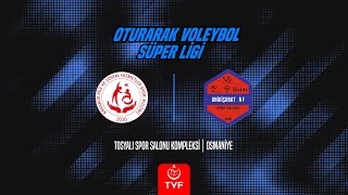 KARABÜK ASH SK  KAHRAMANMARAŞ ONİKİŞUBAT NF SK  OTURARAK VOLEYBOL Süper Ligi [upl. by Attoynek348]