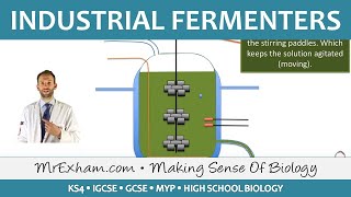 Food Production  Biotechnology  Fermenters  GCSE Biology 91 [upl. by Dael]