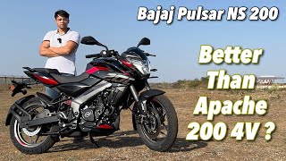 2024 Bajaj Pulsar NS 200 Review  Better Than Yamaha MT15 [upl. by Noryt]