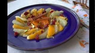 salade dagrumes salade au fruits dhivers salade aux oranges [upl. by Addie779]