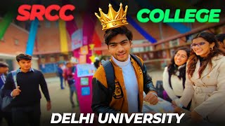 SRCC Campus Tour 🏫  Shri Ram College of Commerce 📚  Brain Teaser Vlog  With CUET Score  vlogs [upl. by Aihtebat380]