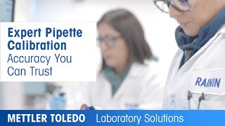 ISO Accredited Pipette Service Worldwide  METTLER TOLEDO  Rainin Pipette Calibration [upl. by Bainter]