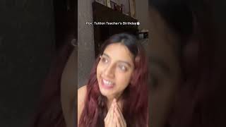 Zyaada masti nahi hogayi comedy funny relatable memes teacher students birthday school lol [upl. by Averill50]