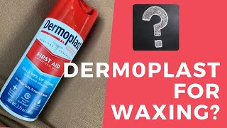 Dermoplast numbing spray for waxing [upl. by Martell827]