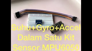 NodeMCUPart  12 Examples MPU6050 Dengan NodeMCU [upl. by Mira]