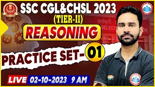 SSC CGL 2023 Reasoning CGL Tier 2 Reasoning Practice Set 01 SSC CGL Reasoning Class By Rahul Sir [upl. by Gipsy]