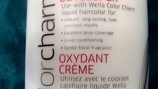 WELLA Color Charm 20 Volume Creme hair Developer THE BEST [upl. by Buchanan]