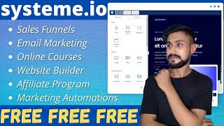 Systeme Io Review In Hindi  Systeme Io Tutorial In Hindi  SystemeIo [upl. by Alig]