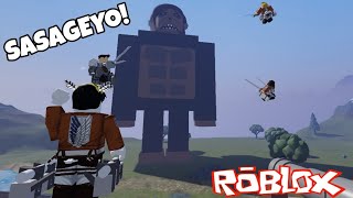 Attack on Titan Last Breath  ROBLOX  SUGOD MGA SUNDALO  Ft KADACRAFT [upl. by Gebler]