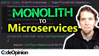 Splitting up a Monolith to microServices [upl. by Hsuk30]