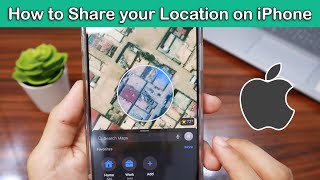 How to Share Your Location on iPhone Step by Step Guide [upl. by Atekan782]