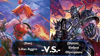 Lilias Dragooned Aggro vs Dark Tree amp Sieben Force of Will TCG  CCG Prime [upl. by Atinot842]