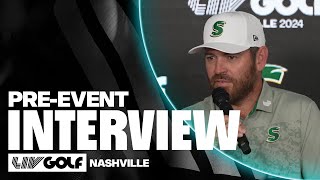 INTERVIEW Stinger GC Has Gone Country  LIV Golf Nashville [upl. by Rasia]